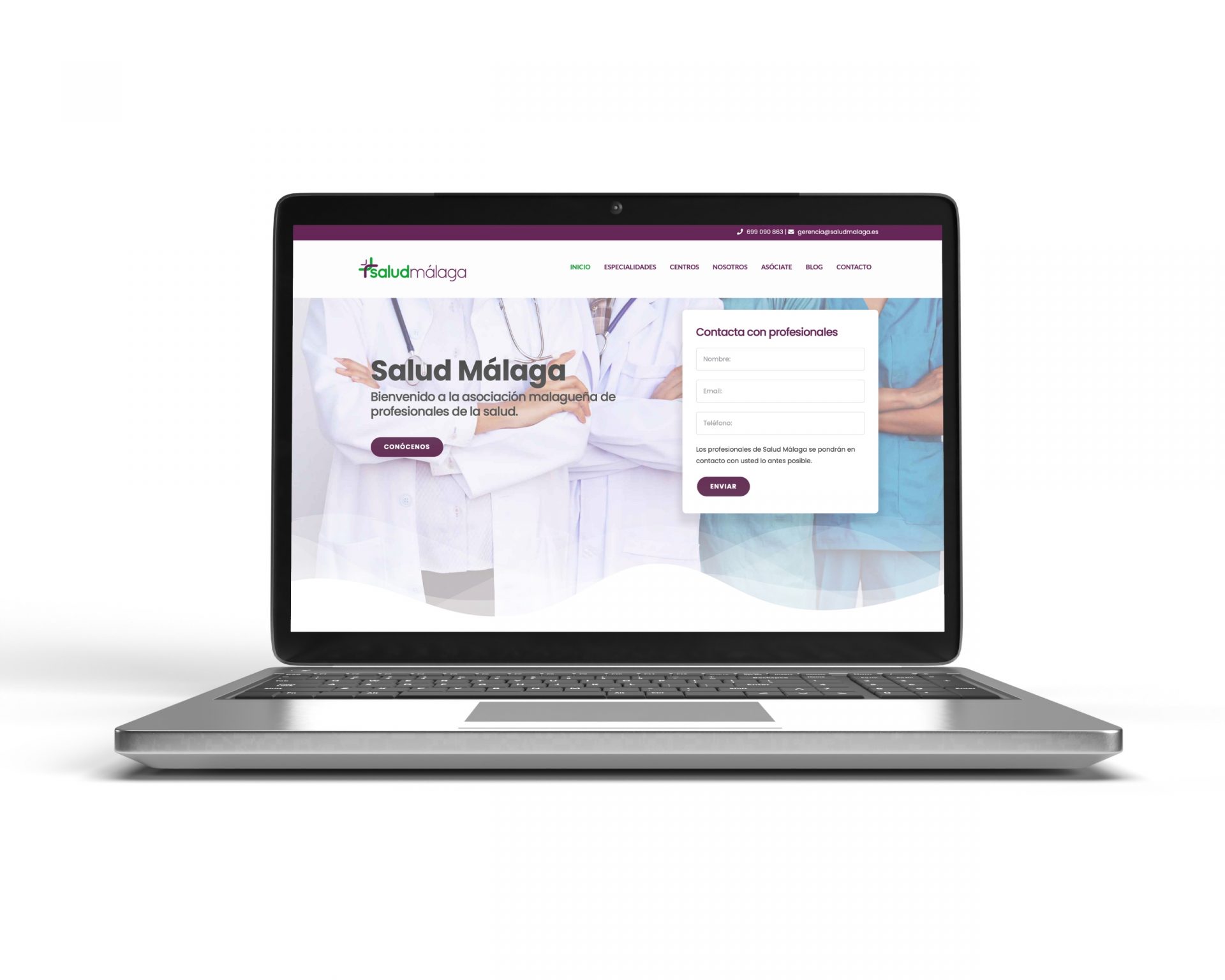 diseño web de salud malaga